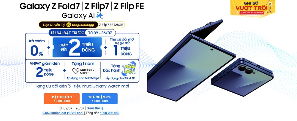 Săn siêu phẩm Samsung Galaxy Z Flip 7: Gập là mê, ưu đãi là phê - Ảnh 2.