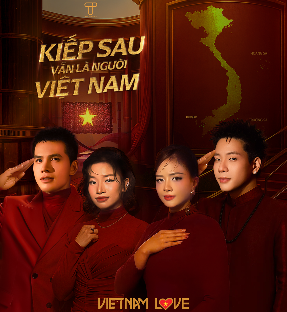 4 vocalist góp giọng trong dự án &quot;Kiếp sau vẫn là người Việt Nam&quot; - Ảnh 1.