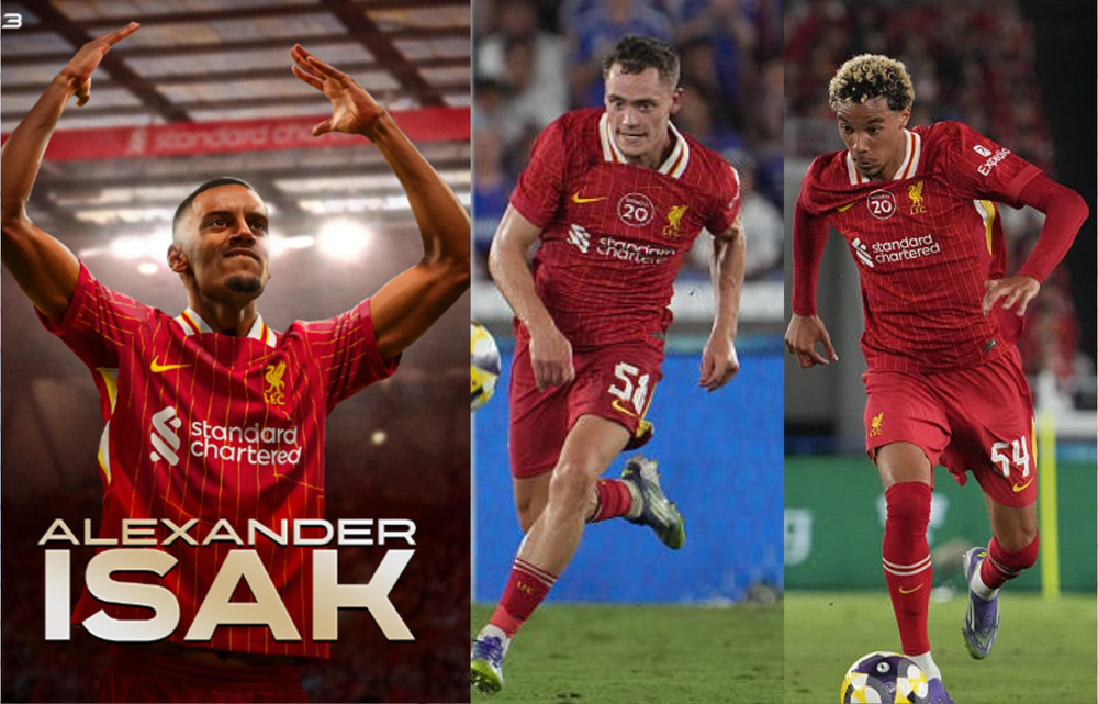 Liverpool sẽ còn mạnh hơn nữa với 3 &quot;bom tấn&quot; Ekitike-Florian Wirtz- Alexander Isak