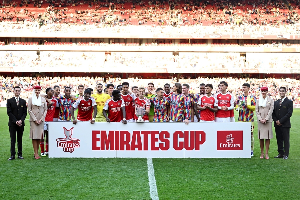 Arsenal vô địch Emirates Cup