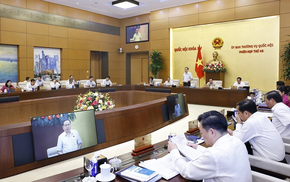 Khai mạc Phiên họp thứ 48 của Ủy ban Thường vụ Quốc hội - Ảnh 2.