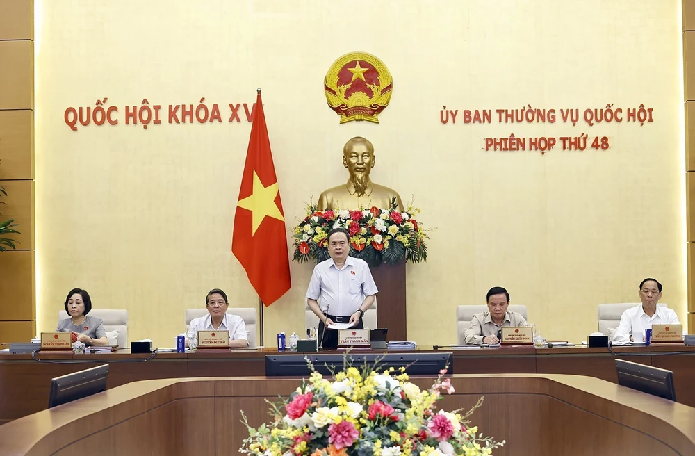 Khai mạc Phiên họp thứ 48 của Ủy ban Thường vụ Quốc hội - Ảnh 1.