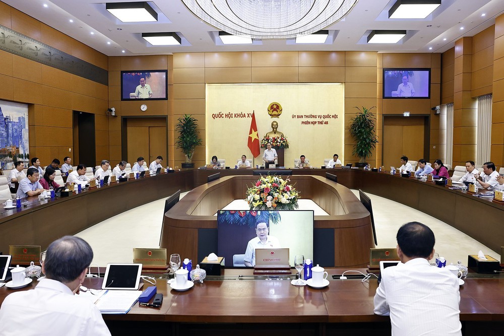Khai mạc Phiên họp thứ 48 của Ủy ban Thường vụ Quốc hội - Ảnh 4.