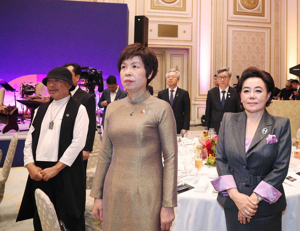 Tổng Bí thư Tô Lâm dự chiêu đãi cấp Nhà nước do Tổng thống Hàn Quốc Lee Jae Myung chủ trì - Ảnh 3.