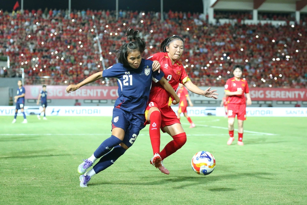 Lượt trận cuối bảng A Giải bóng đá nữ vô địch Đông Nam Á 2025, Việt Nam 1-0 Thái Lan: Tôn vinh đẳng cấp  - Ảnh 1.