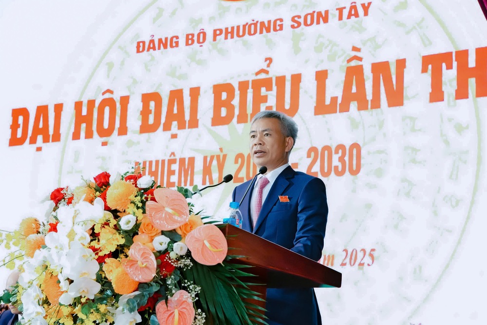 Chủ tịch Ủy ban MTTQ Việt Nam thành phố Hà Nội Nguyễn Lan Hương: Xây dựng phường Sơn Tây trở thành trung tâm kinh tế, văn hoá, du lịch phía Tây Thủ đô - Ảnh 2.