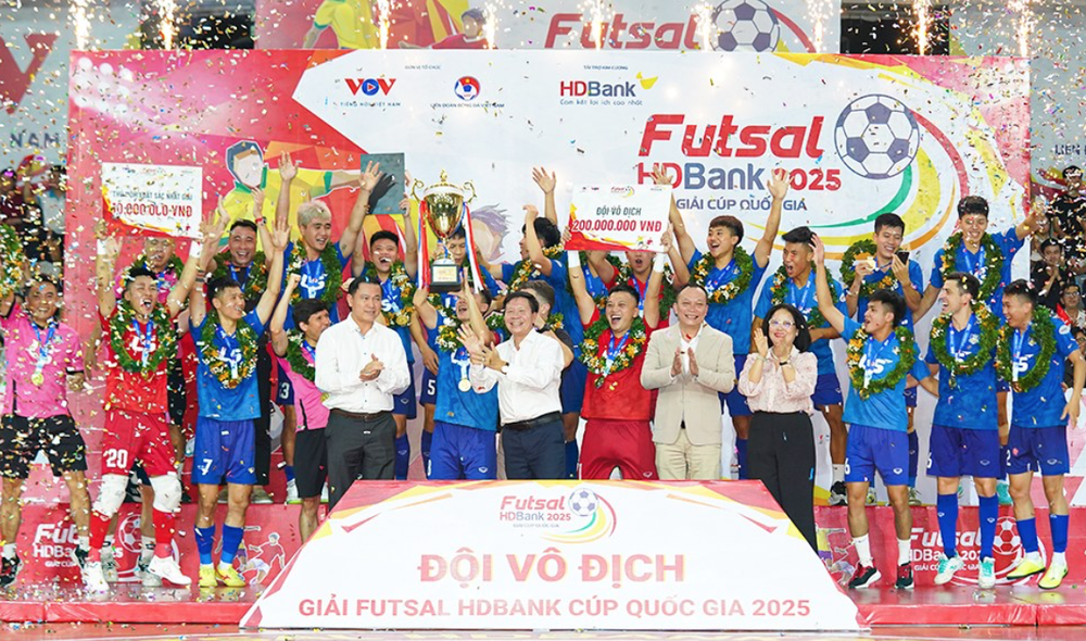 Thái Sơn Bắc bảo vệ danh hiệu vô địch Futsal Cúp Quốc gia - Ảnh 3.