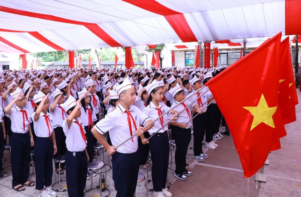 Năm nay tổ chức lễ khai giảng đặc biệt trên cả nước - Ảnh 1.