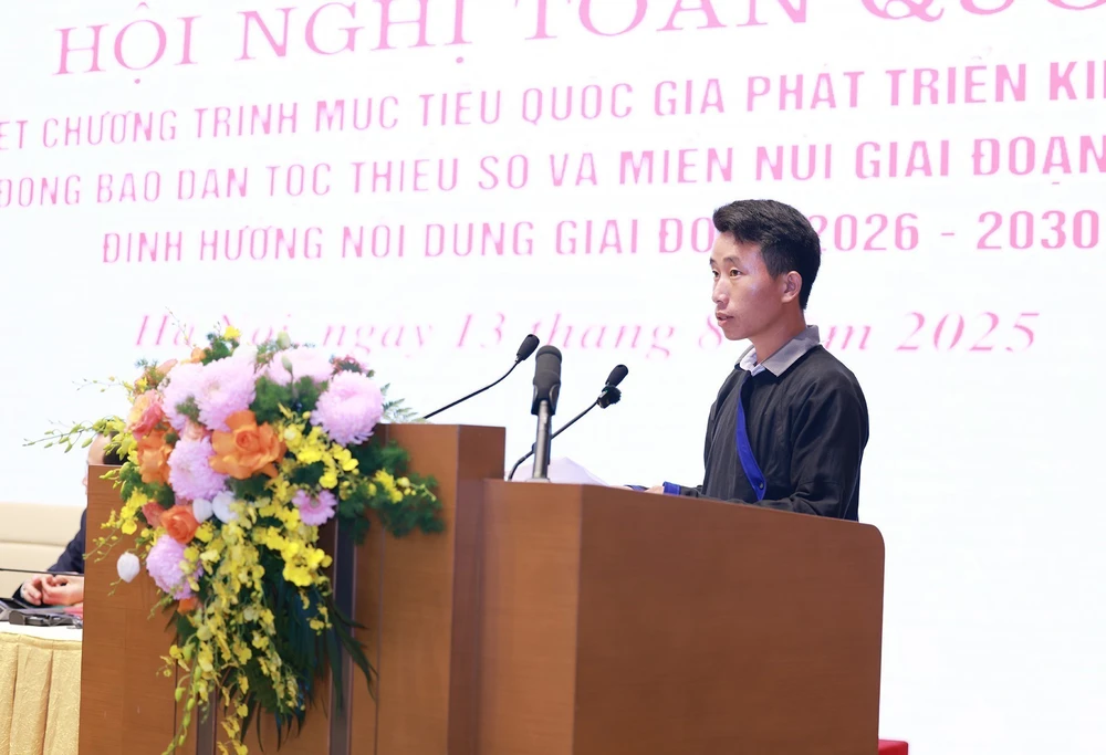Thủ tướng Phạm Minh Chính chủ trì Hội nghị tổng kết Chương trình mục tiêu quốc gia phát triển kinh tế - xã hội vùng đồng bào dân tộc thiểu số và miền núi - Ảnh 6.
