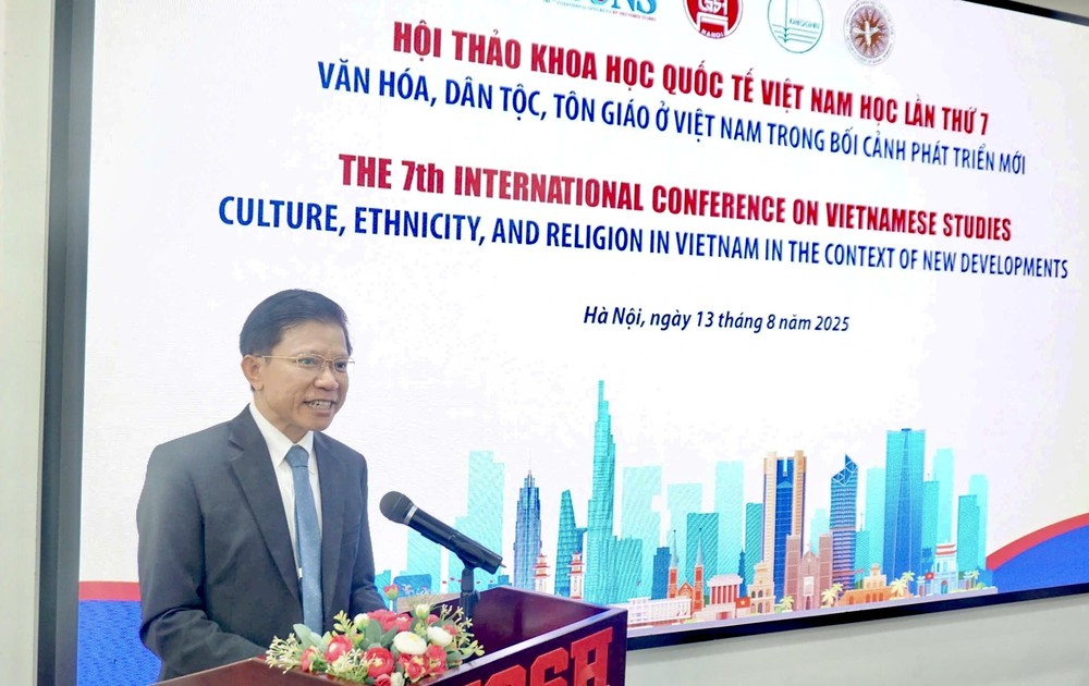 Hội thảo quốc tế Việt Nam học lần thứ 7: Văn hóa, dân tộc, tôn giáo ở Việt Nam trong bối cảnh phát triển mới - Ảnh 1.