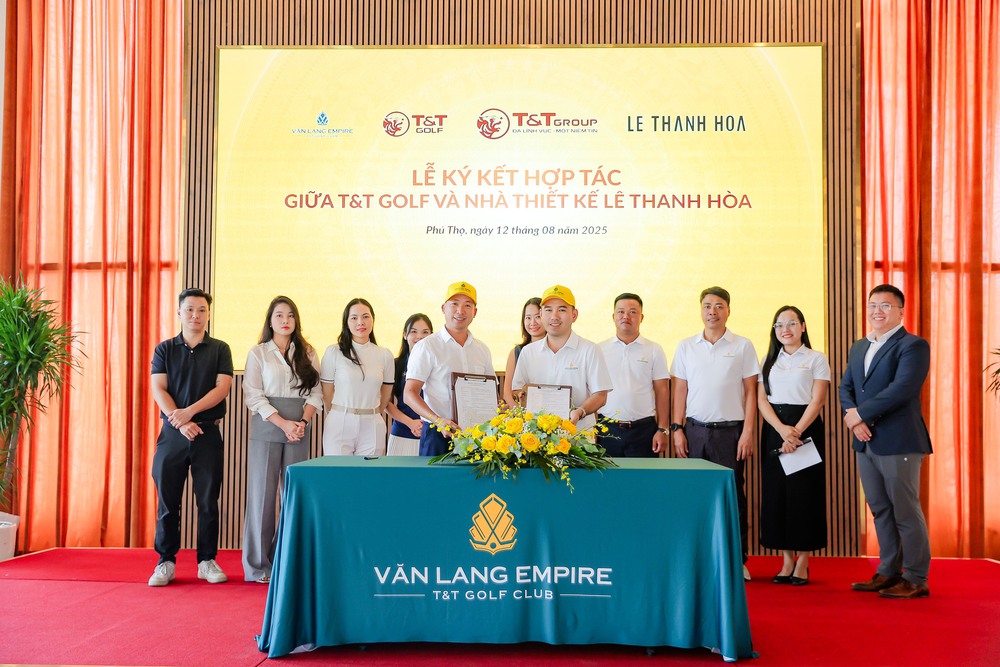 Lê Thanh Hòa đưa biểu tượng văn hóa Văn Lang vào thiết kế đồng phục riêng cho Văn Lang Empire T&T Golf Club - Ảnh 1.