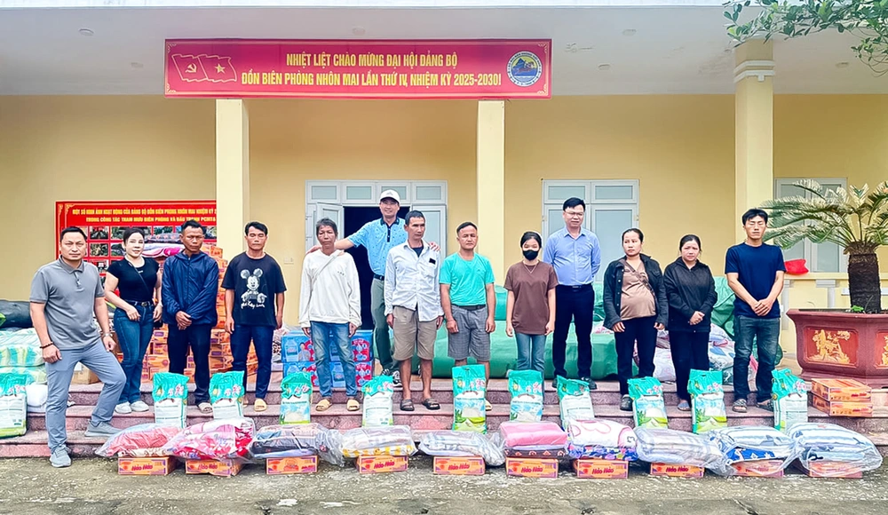 Hành trình yêu thương của Giao Thương 1983: Mang nắng ấm về Nhôn Mai sau lũ dữ - Ảnh 4.