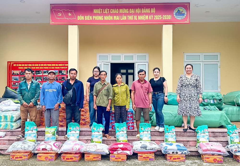 Hành trình yêu thương của Giao Thương 1983: Mang nắng ấm về Nhôn Mai sau lũ dữ - Ảnh 5.