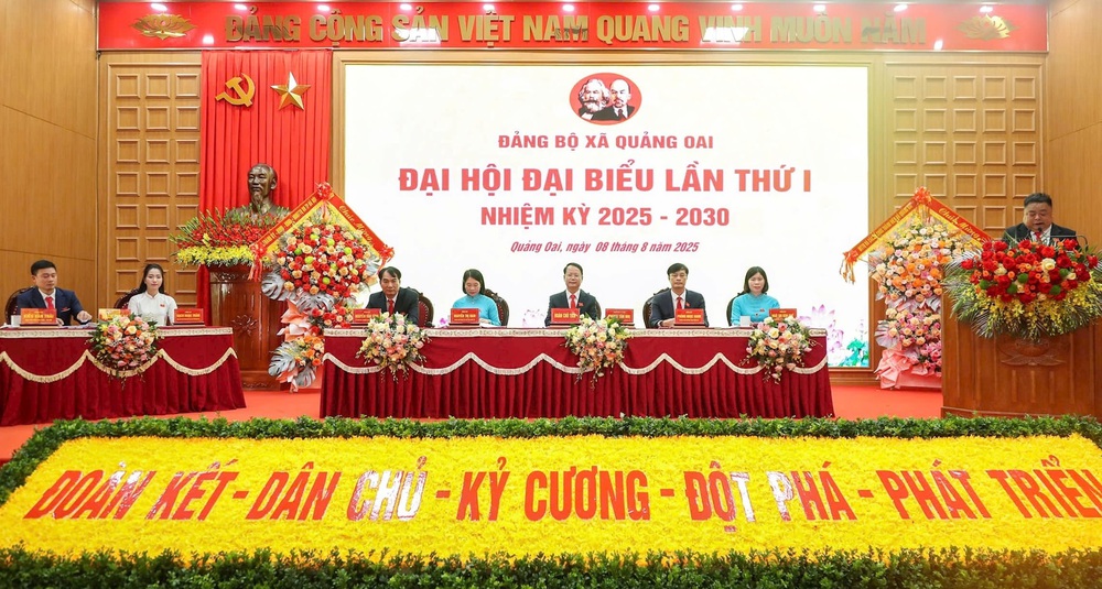 Xây dựng xã Quảng Oai phát triển nhanh, toàn diện và bền vững - Ảnh 1.
