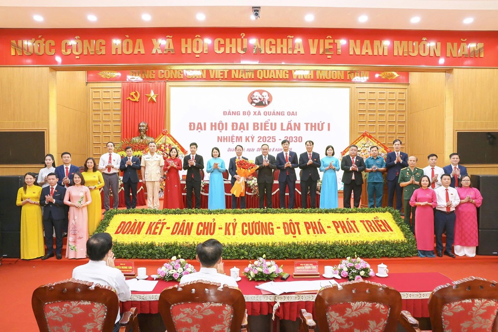 Xây dựng xã Quảng Oai phát triển nhanh, toàn diện và bền vững - Ảnh 4.