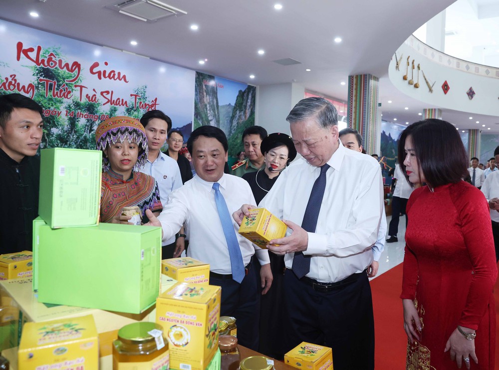 Tổng Bí thư Tô Lâm: Phát huy giá trị cộng hưởng giữa các vùng, định hình vị thế mới của Tuyên Quang trên bản đồ phát triển quốc gia - Ảnh 5.