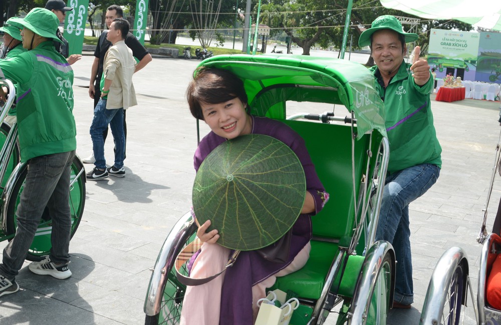 Huế: Ra mắt dịch vụ Grab Xích lô đầu tiên tại Việt Nam - Ảnh 2.