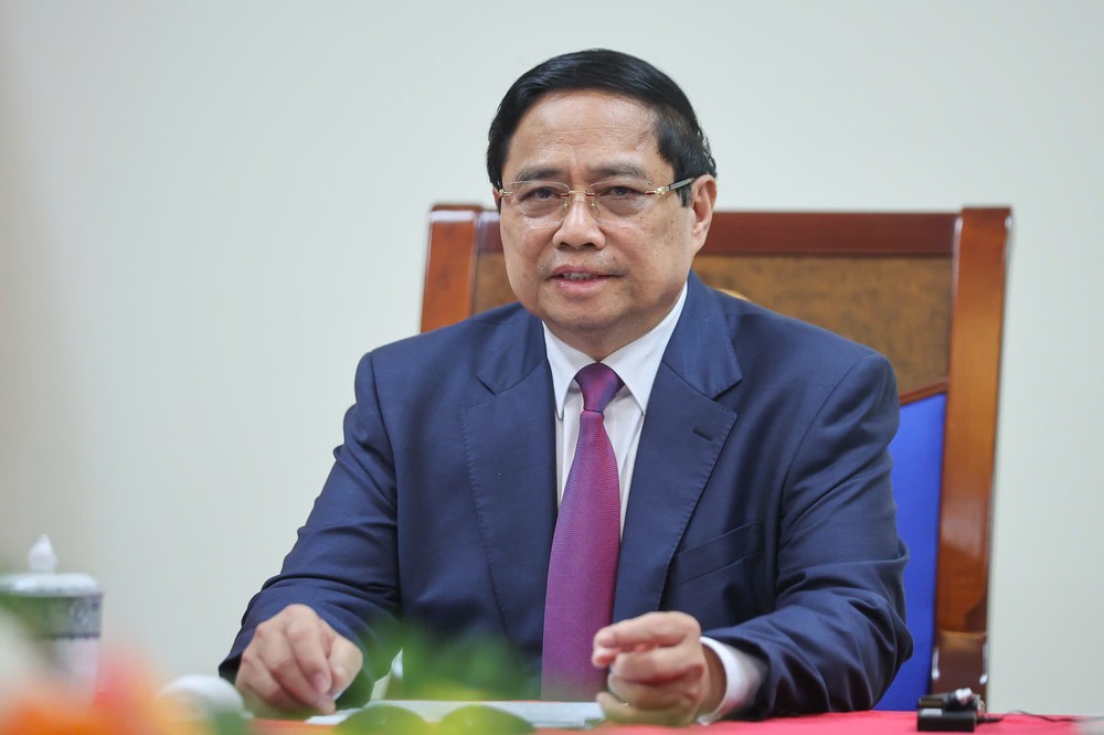 Thủ tướng Chính phủ Phạm Minh Chính điện đàm với Thủ tướng Campuchia Hun Manet - Ảnh 2.
