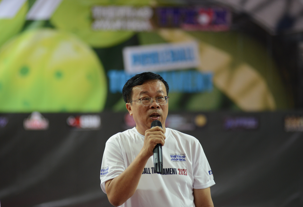 Tưng bừng khai mạc giải Pickleball báo Thể thao và Văn hoá 2025 - Ảnh 1.