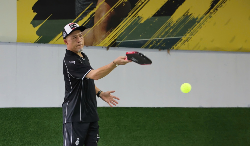 Khai mạc Giải pickleball báo Thể thao và Văn hoá 2025: Nghệ sĩ và vận động viên cùng &quot;cháy&quot; trên sân - Ảnh 6.