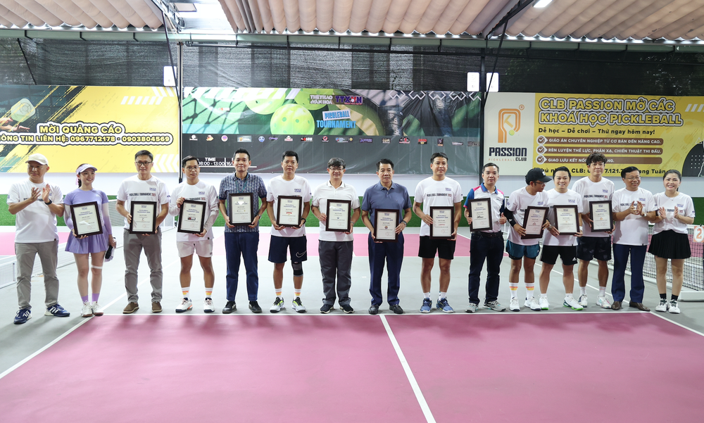 Tưng bừng khai mạc giải Pickleball báo Thể thao và Văn hoá 2025 - Ảnh 4.