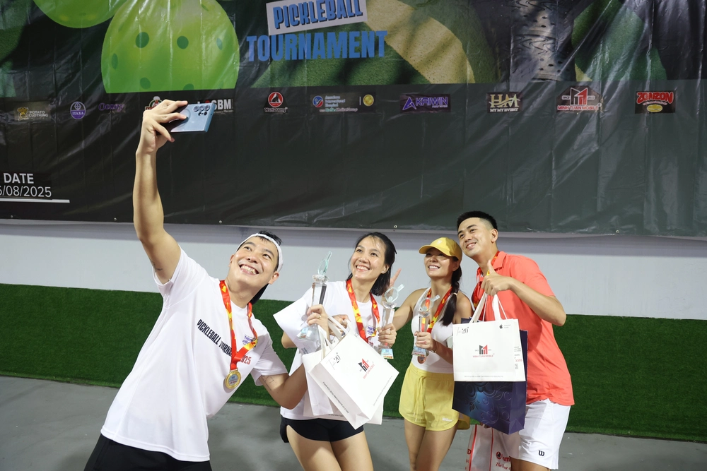 Tôn vinh những nhà vô địch đầu tiên của Giải Pickleball báo Thể thao và Văn hóa - Ảnh 5.