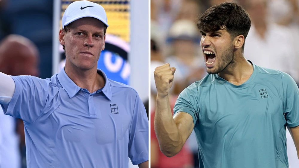 Sinner và Alcaraz tranh ngôi vương Cincinnati Masters 2025: Màn khởi động cho chung kết US Open - Ảnh 1.