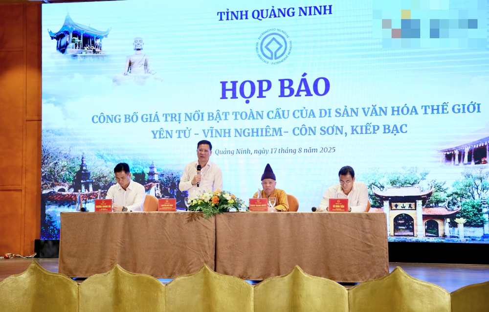 Công bố giá trị nổi bật toàn cầu của di sản thế giới Yên Tử - Vĩnh Nghiêm - Côn Sơn, Kiếp Bạc - Ảnh 1.