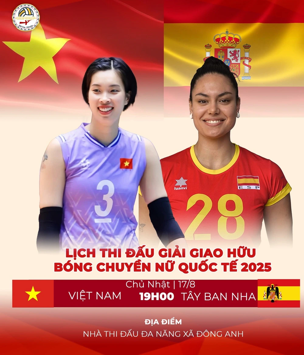 TRỰC TIẾP bóng chuyền Việt Nam vs Tây Ban Nha 19h00 hôm nay, giao hữu quốc tế - Ảnh 1.