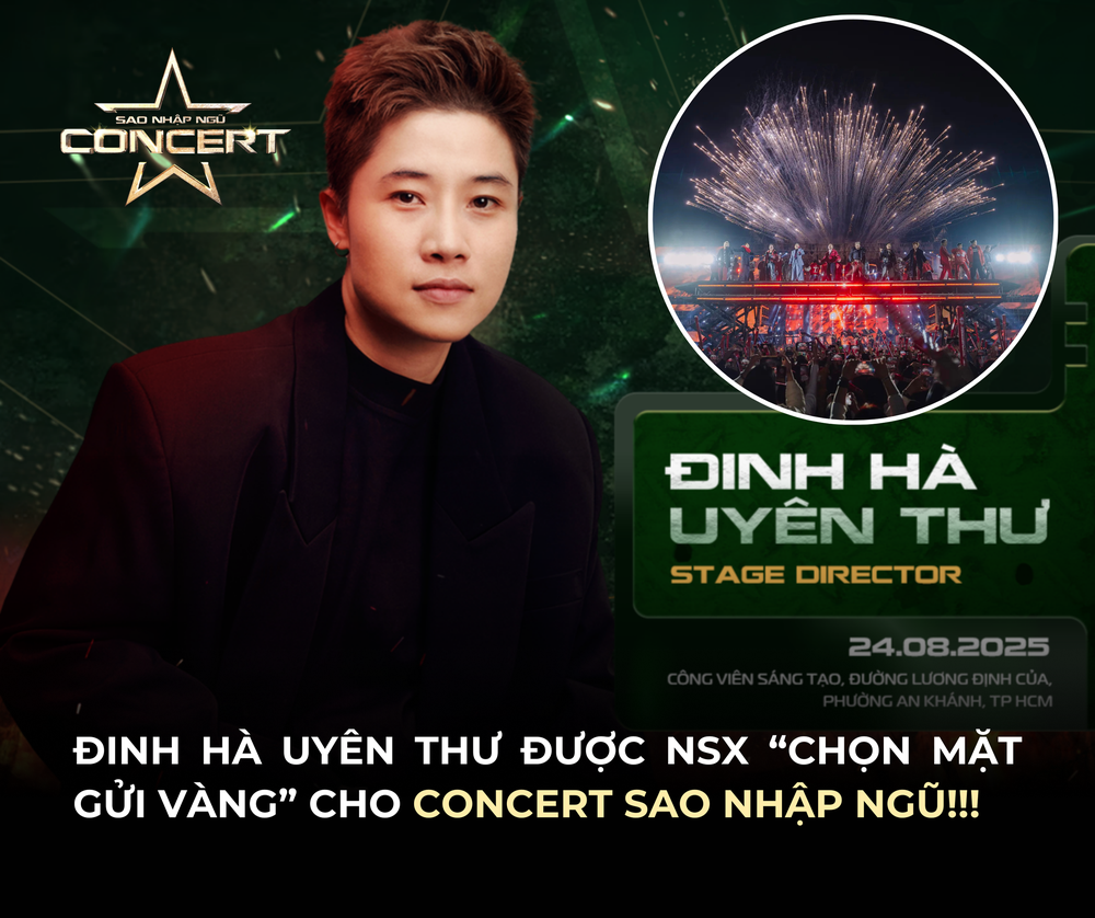 Sao nhập ngũ Concert 2025: Hành trình âm nhạc mang lòng tự hào dân tộc  - Ảnh 2.
