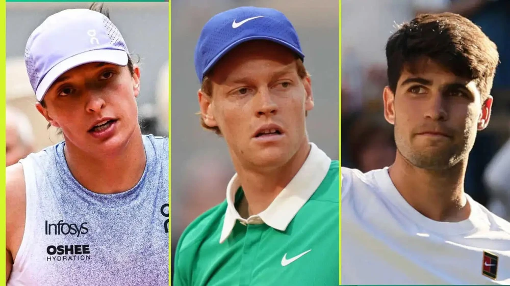 US Open 2025: Sinner, Alcaraz, Swiatek gặp khó ở nội dung đôi - Ảnh 1.
