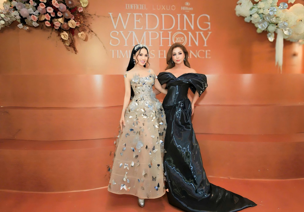 Hà Phương rạng rỡ cùng Minh Tuyết ở fashion show của Chung Thanh Phong - Ảnh 1.