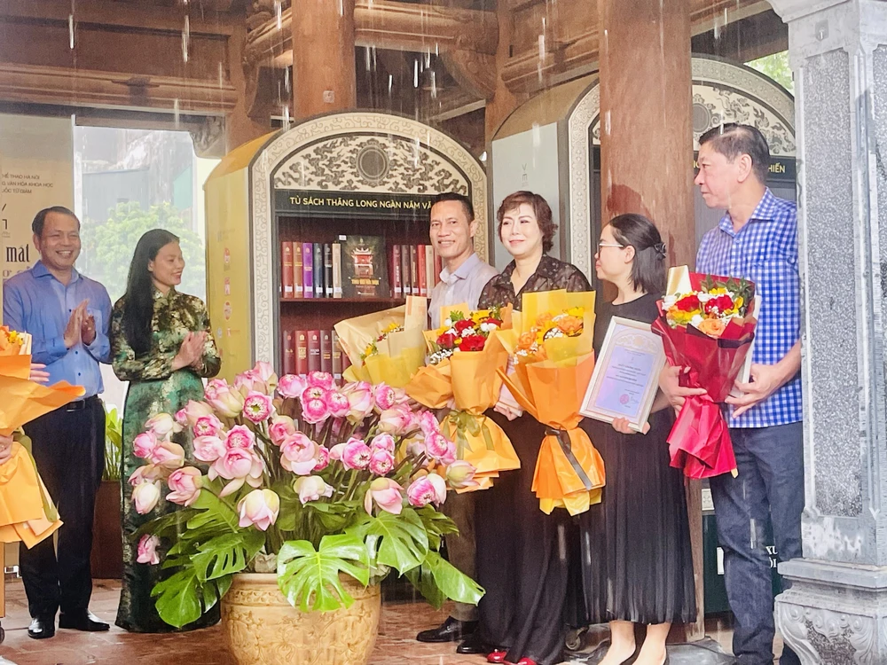 80 năm Quốc khánh: Ra mắt “Không gian văn hóa đọc - Văn Miếu Quốc Tử Giám” - Ảnh 1.