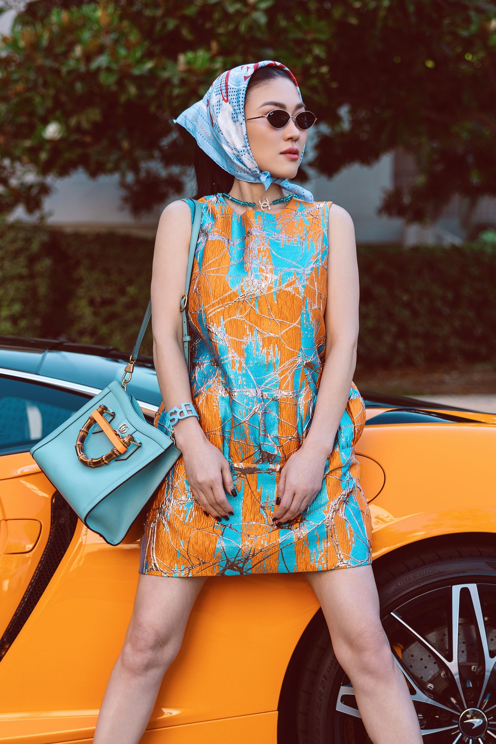 Fashionista Châu Lê Thu Hằng diện thiết kế trong BST Cruise 25 của VUNGOC&SON - Ảnh 5.