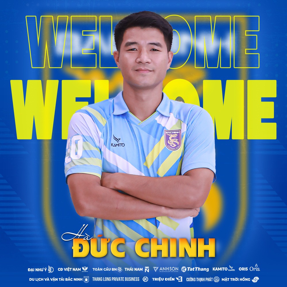 Hà Đức Chinh gia nhập CLB Bắc Ninh