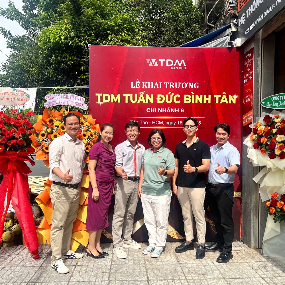Hệ thống showroom thiết bị vệ sinh – bếp TDM Tuấn Đức khai trương chi nhánh 6 tại Bình Tân, TP.HCM  - Ảnh 2.