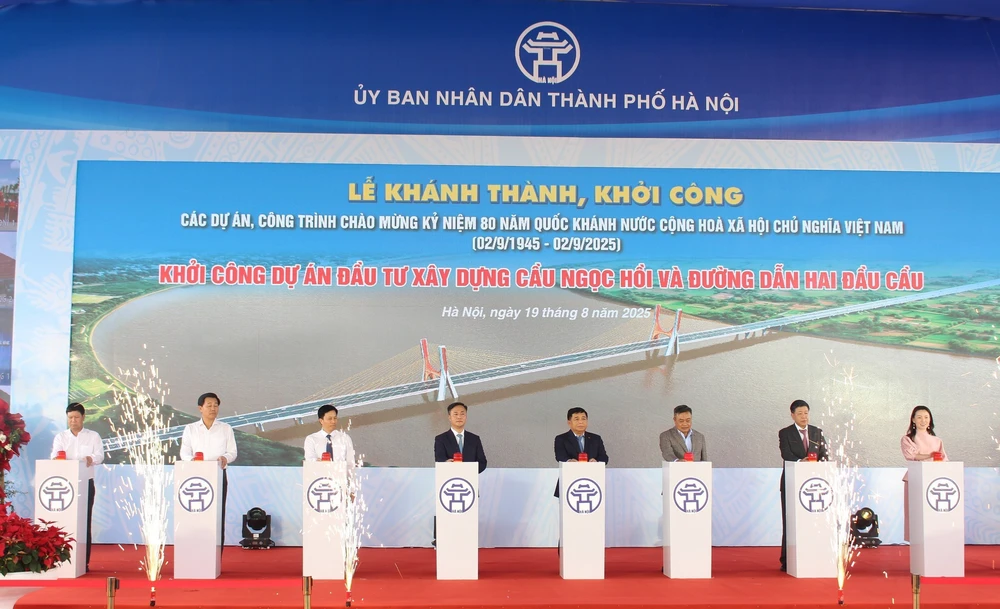 80 năm Quốc khánh: Hà Nội khởi công các dự án trọng điểm - dấu mốc phát triển mạnh mẽ - Ảnh 7.