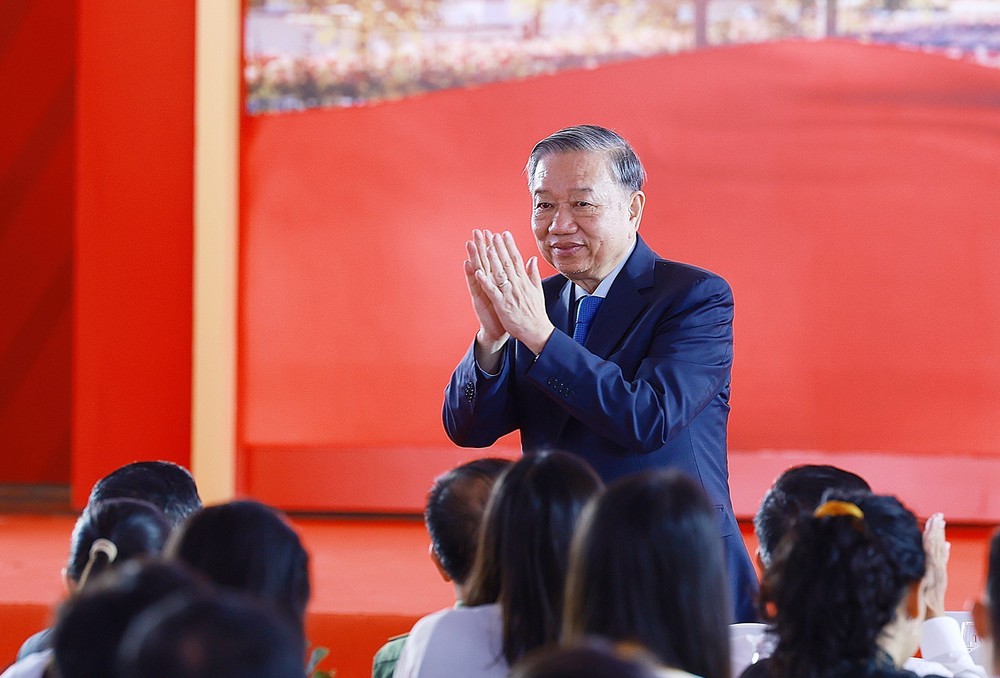 Tổng Bí thư và Thủ tướng dự Lễ khánh thành, khởi công các dự án, công trình chào mừng 80 năm Quốc khánh 2/9 - Ảnh 5.