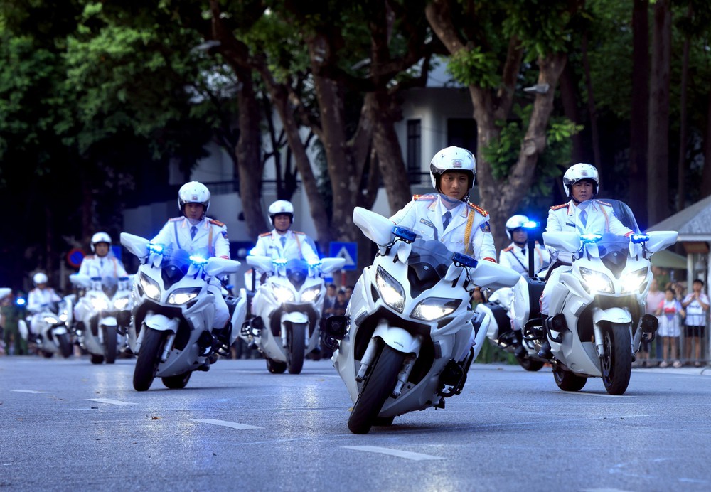 Bộ Tư lệnh Cảnh vệ tổ chức biểu dương lực lượng nhân các ngày kỷ niệm - Ảnh 5.