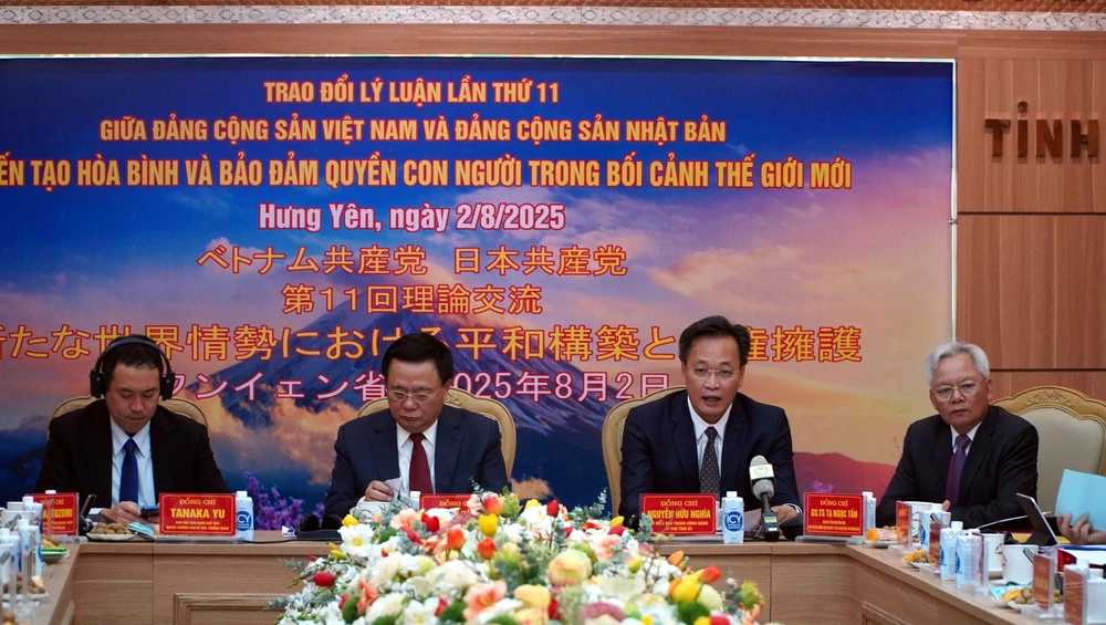 Đảng Cộng sản Việt Nam và Đảng Cộng sản Nhật Bản trao đổi lý luận lần thứ 11 - Ảnh 1.
