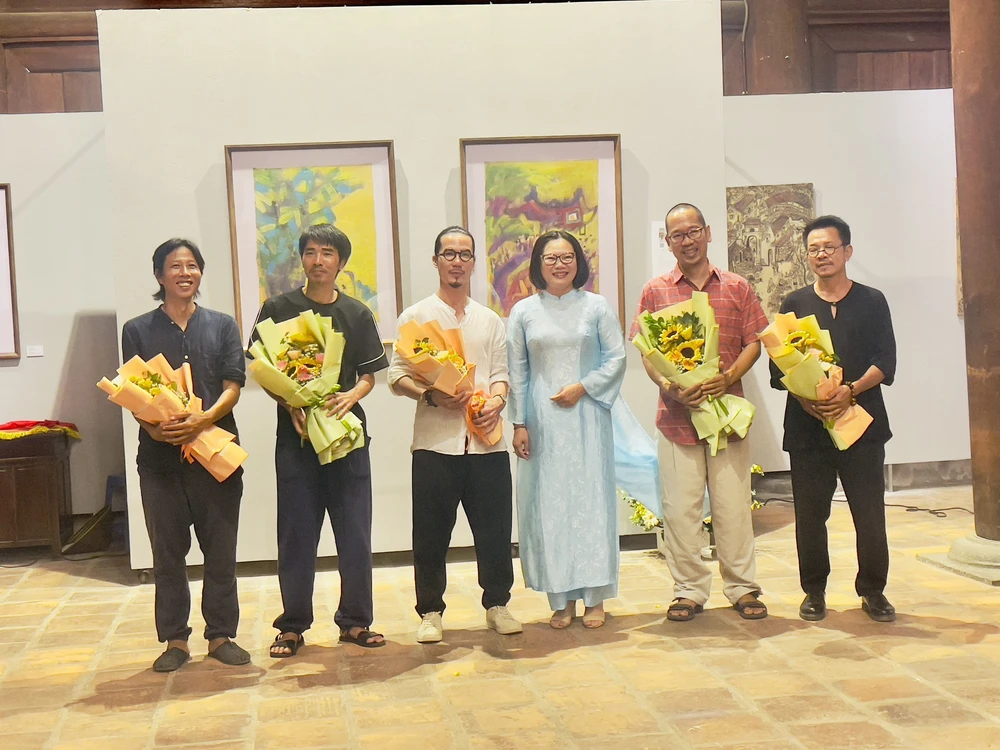 Hà Nội: Triển lãm “Ngũ Hình 2”: Từ chiều sâu văn hóa truyền thống đến sáng tạo đương đại - Ảnh 1.