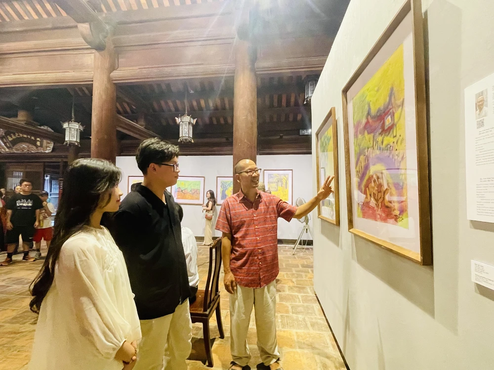 Hà Nội: Triển lãm “Ngũ Hình 2”: Từ chiều sâu văn hóa truyền thống đến sáng tạo đương đại - Ảnh 3.