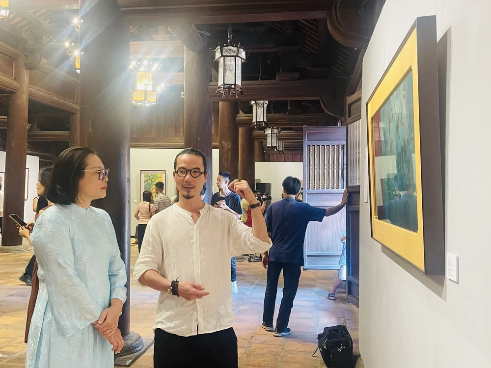 Hà Nội: Triển lãm “Ngũ Hình 2”: Từ chiều sâu văn hóa truyền thống đến sáng tạo đương đại - Ảnh 4.