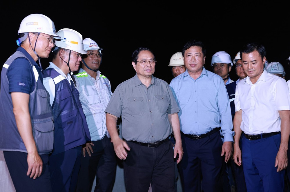 Thủ tướng khảo sát Dự án đường Vành đai 3 TP HCM - Ảnh 1.