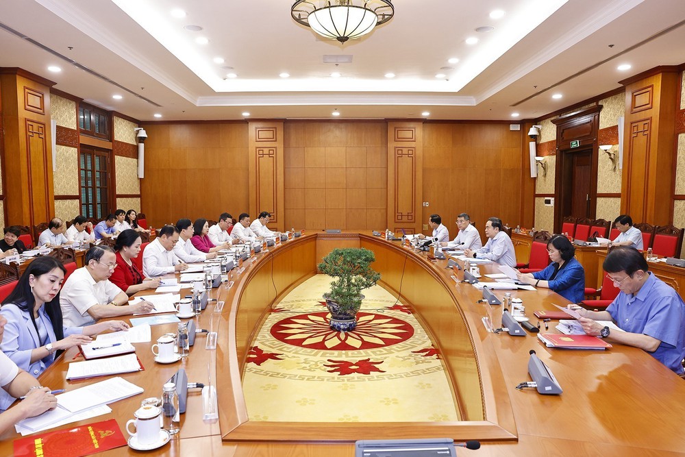 Hai Tổ công tác của Bộ Chính trị làm việc với Ban Thường vụ Tỉnh ủy các tỉnh Sơn La, Thanh Hóa, Bắc Ninh, Lạng Sơn - Ảnh 16.