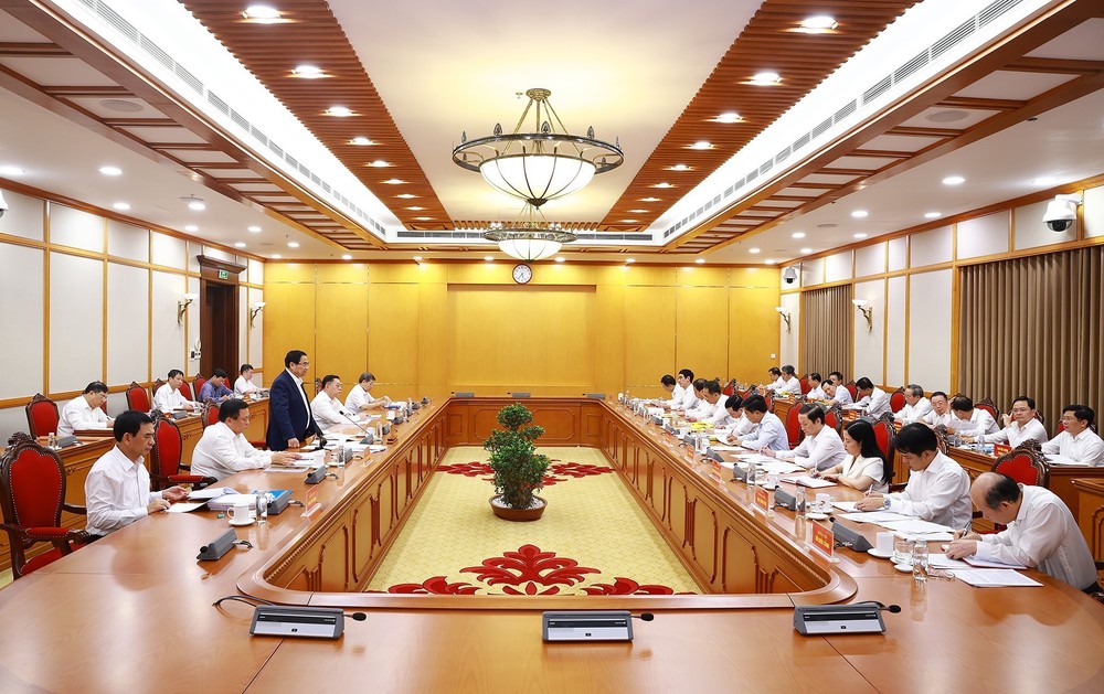 Hai Tổ công tác của Bộ Chính trị làm việc với Ban Thường vụ Tỉnh ủy các tỉnh Sơn La, Thanh Hóa, Bắc Ninh, Lạng Sơn - Ảnh 6.