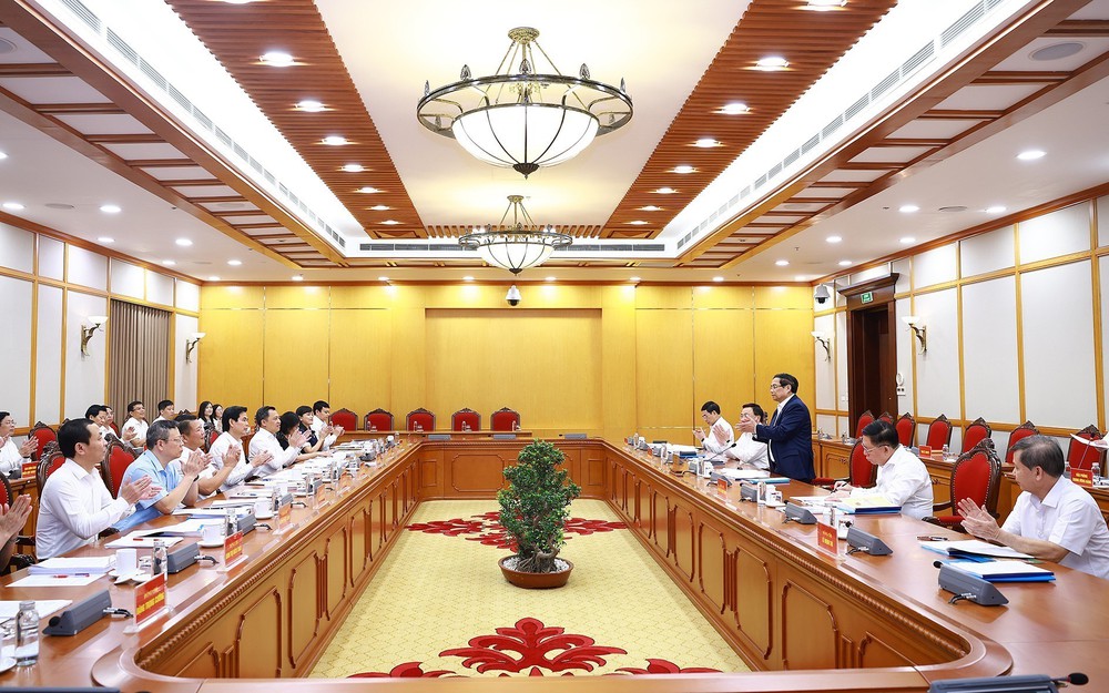 Hai Tổ công tác của Bộ Chính trị làm việc với Ban Thường vụ Tỉnh ủy các tỉnh Sơn La, Thanh Hóa, Bắc Ninh, Lạng Sơn - Ảnh 3.