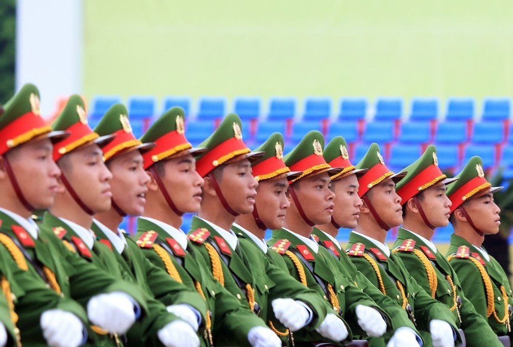 Trước giờ Tổng hợp luyện diễu binh, diễu hành lần thứ nhất của sự kiện A80 - Ảnh 2.