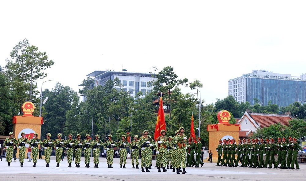 Trước giờ Tổng hợp luyện diễu binh, diễu hành lần thứ nhất của sự kiện A80 - Ảnh 6.