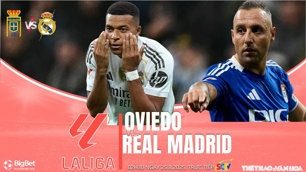 Nhận Định, Soi Tỷ Lệ Oviedo Vs Real Madrid 02H30 Ngày 25/8, Vòng 2 La Liga - Ảnh 1. Nhận Định, Soi Tỷ Lệ Oviedo Vs Real Madrid 02H30 Ngày 25/8, Vòng 2 La Liga - Ảnh 1.